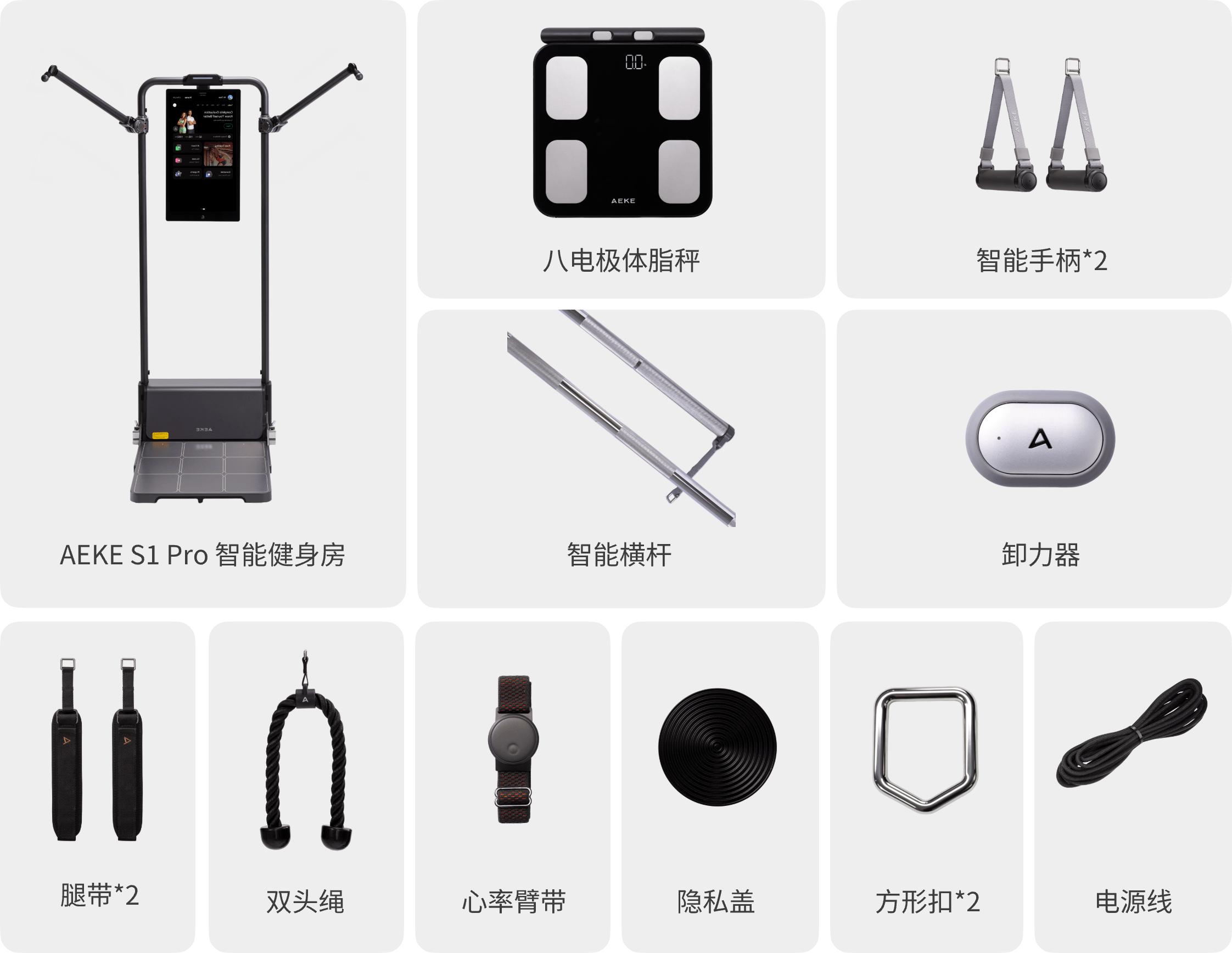 S1 Pro 标准版配件清单